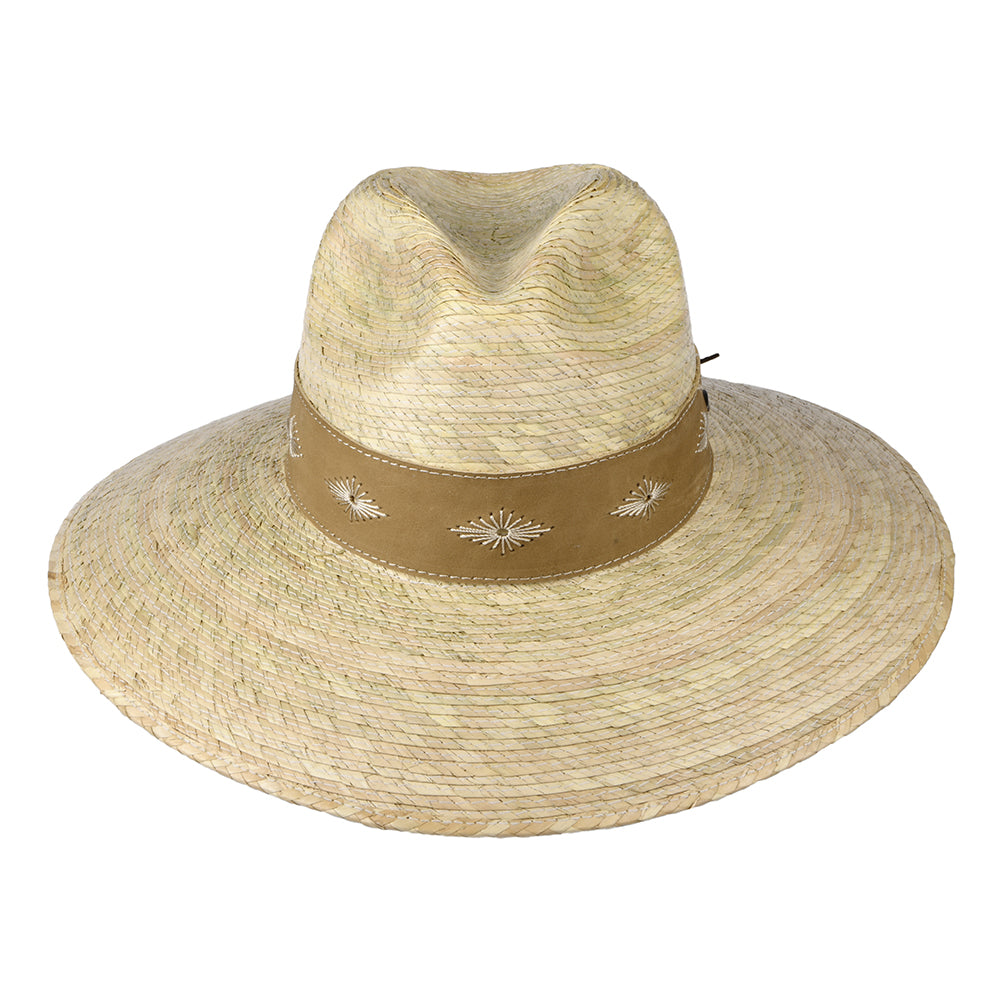 Sombrero Fedora Safari Bianca de palm de Scala - Natural