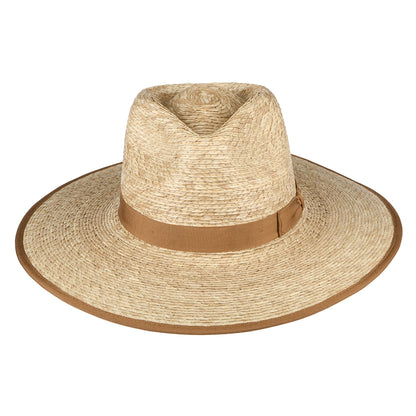 Sombrero Cowboy Jo Rancher de paja de Brixton - Natural-Beige Arena