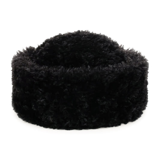 Sombrero de invierno de sherpa de imitación de Helen Moore - Negro