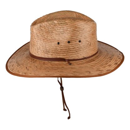 Sombrero Fedora Islander de paja de Sunday Afternoons - Caramelo