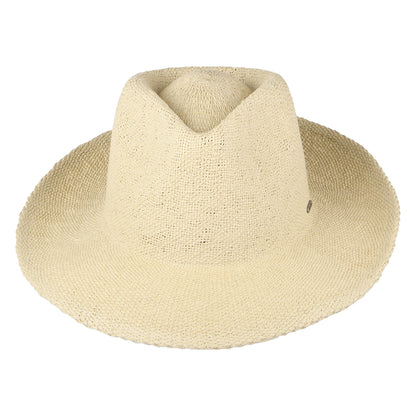 Sombrero Cowboy Dayton Convertabrim de paja toyo de Brixton - Natural