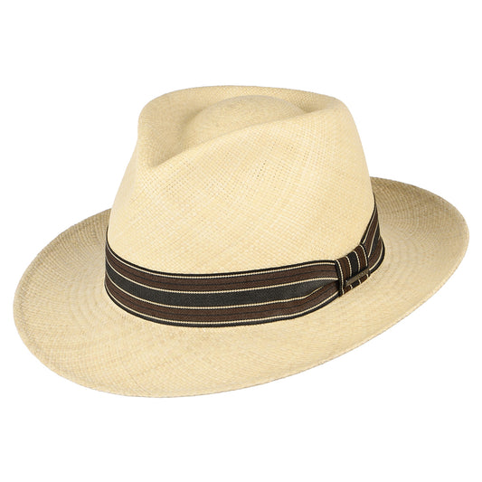 Sombrero Panamá Fedora de Stetson - Natural