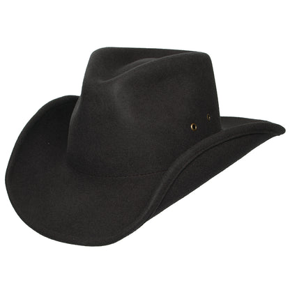 Sombrero Cowboy Scottsdale Weather Guard de fieltro de lana de Brixton - Chocolate