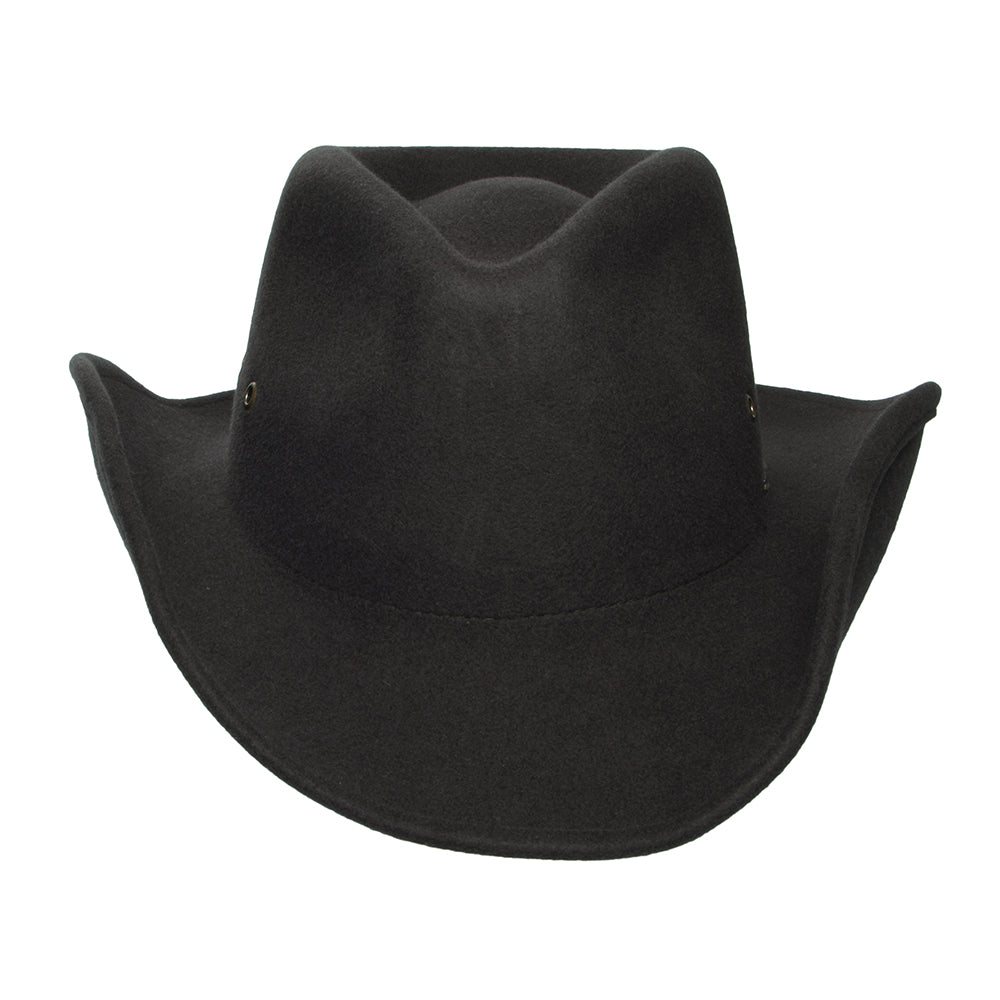 Sombrero Cowboy Scottsdale Weather Guard de fieltro de lana de Brixton - Chocolate