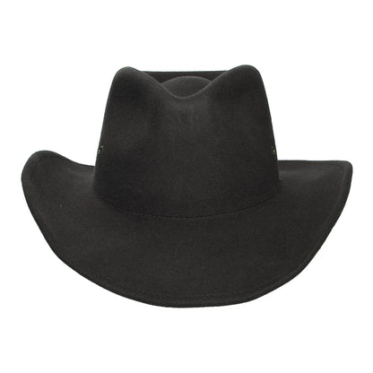 Sombrero Cowboy Scottsdale Weather Guard de fieltro de lana de Brixton - Chocolate