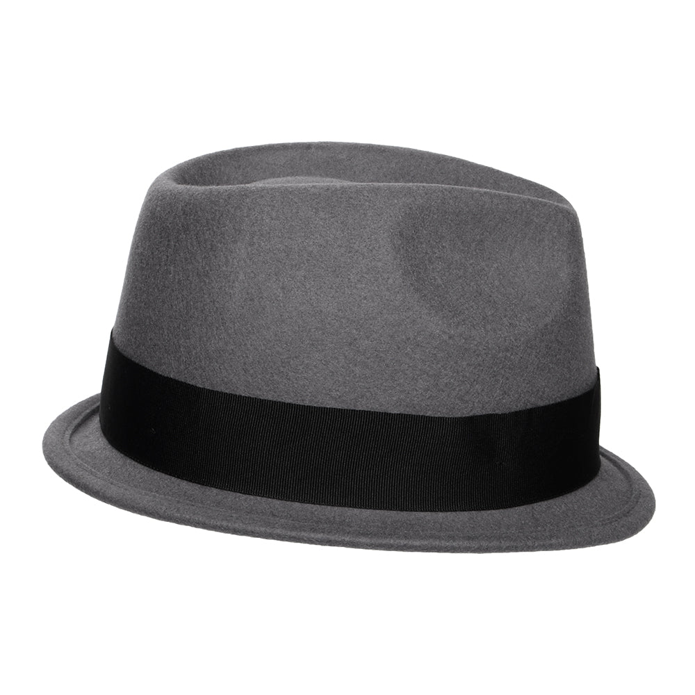 Sombrero Trilby Dekker plegable de Jaxon & James - Gris