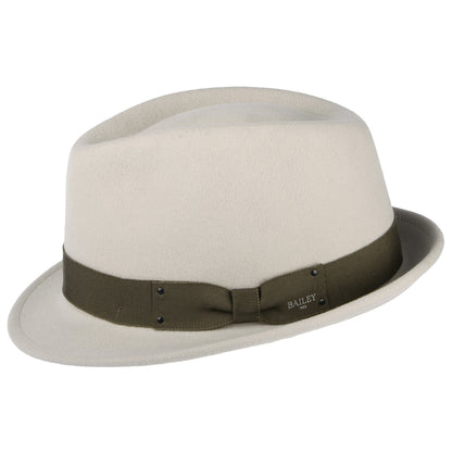 Sombrero Trilby Wynn Plegable de Bailey - Gris Topo Claro