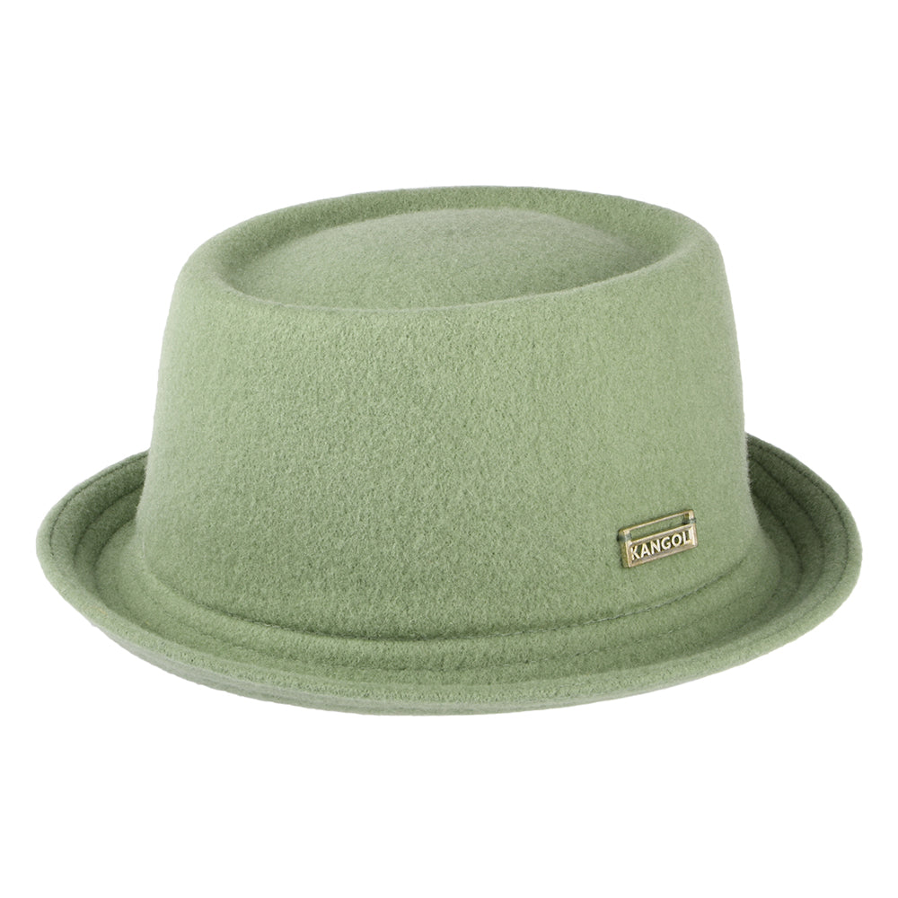 Sombrero Pork Pie Wool Mowbray de Kangol - Salvia