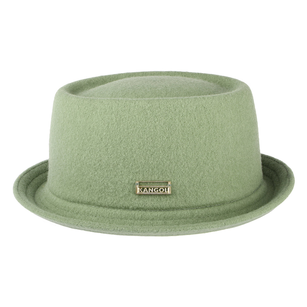 Sombrero Pork Pie Wool Mowbray de Kangol - Salvia