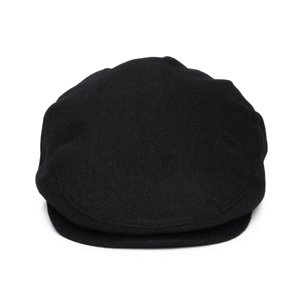 Gorra plana Hooligan de Brixton - Negro