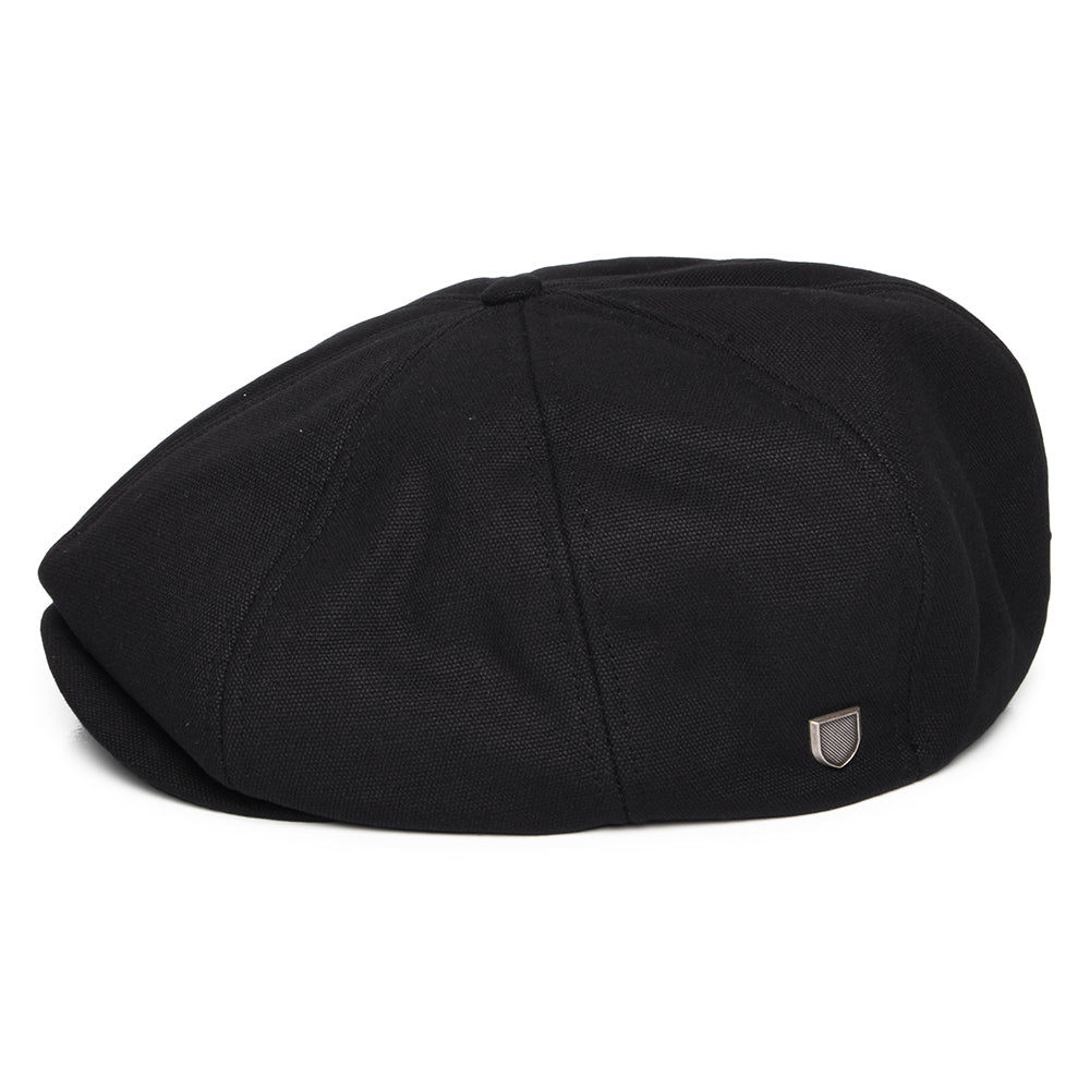 Gorra Newsboy Brood Sherpa de Brixton - Negro