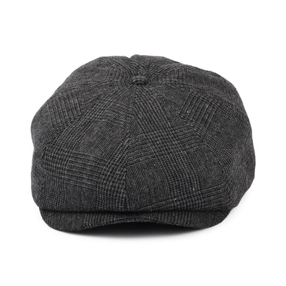 Gorra Newsboy Brood Príncipe de Gales de Brixton - Antracita