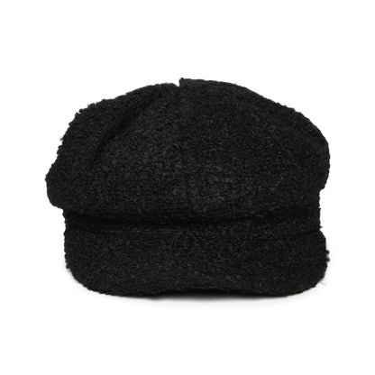 Gorra Baker Boy de bouclé de Whiteley - Negro