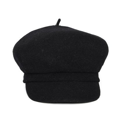 Gorra Baker Boy Vanessa de lana de Whiteley - Negro