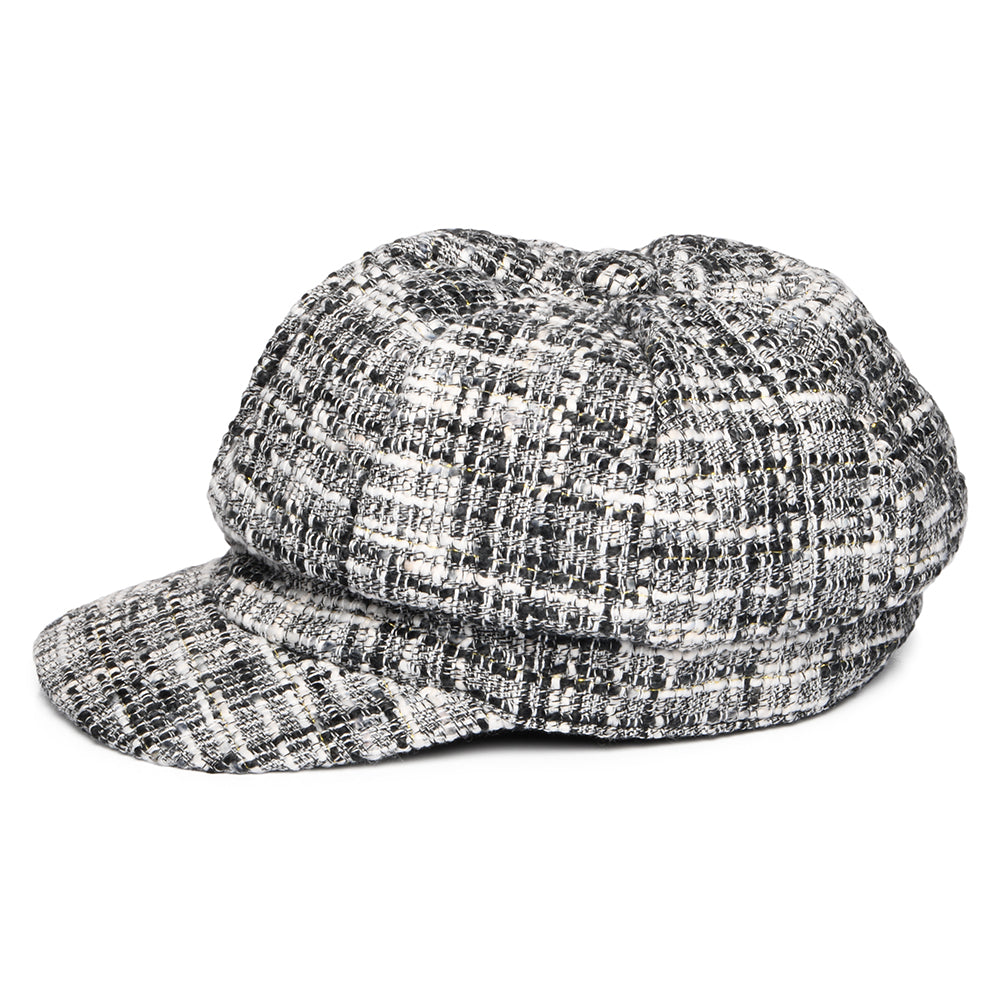 Gorra Baker Boy Tweed de Whiteley - Gris