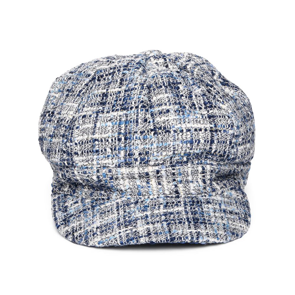 Gorra Baker Boy Tweed de Whiteley - Azul