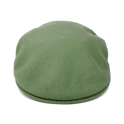 Gorra plana 504 de lana de Kangol - Verde Oliva