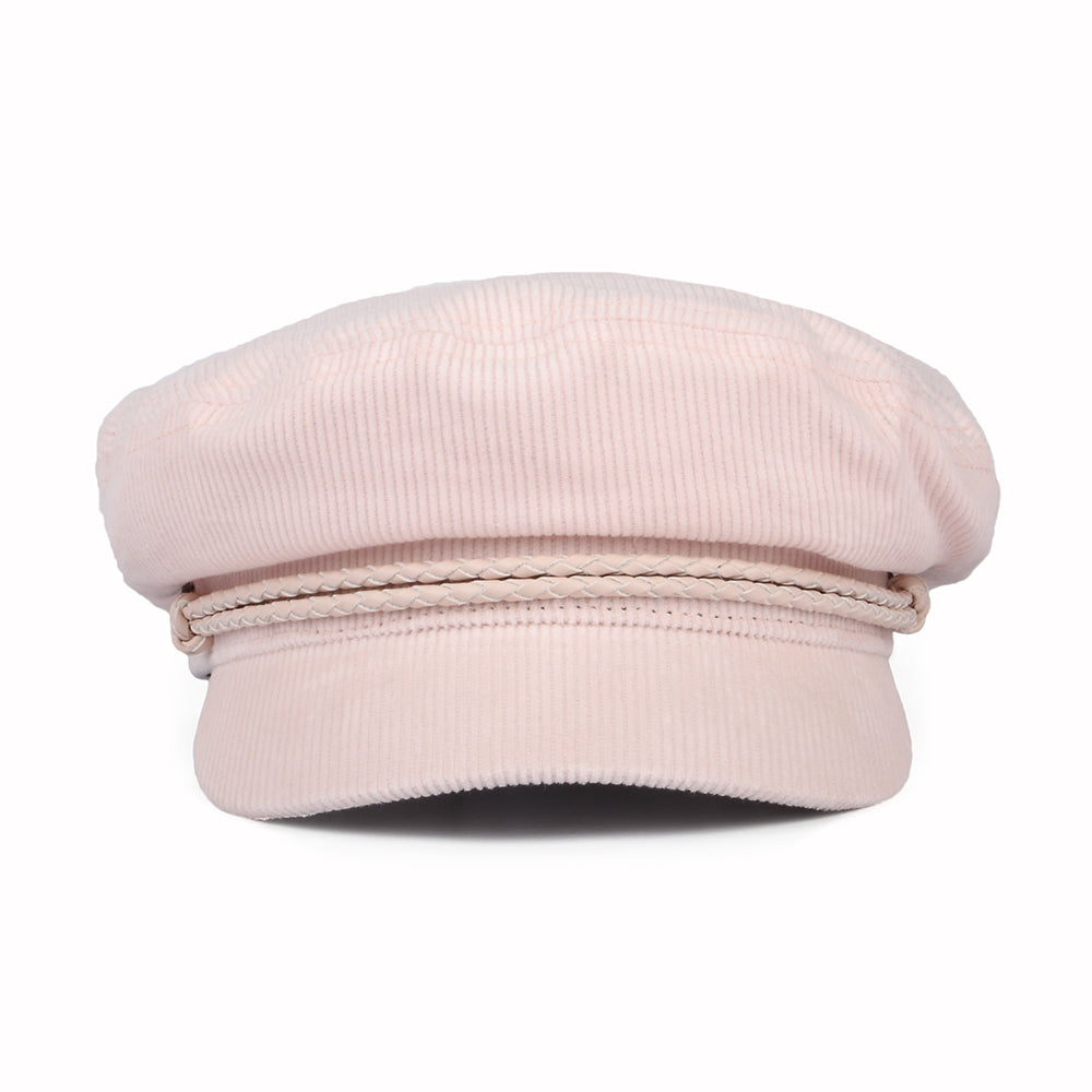 Gorra marinera de pana de Brixton - Rosa Violáceo