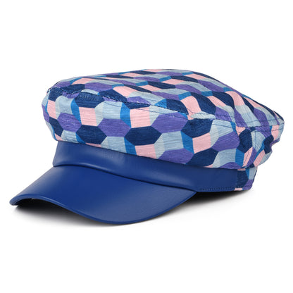 Gorra marinera de Seeberger - Violeta-Azul