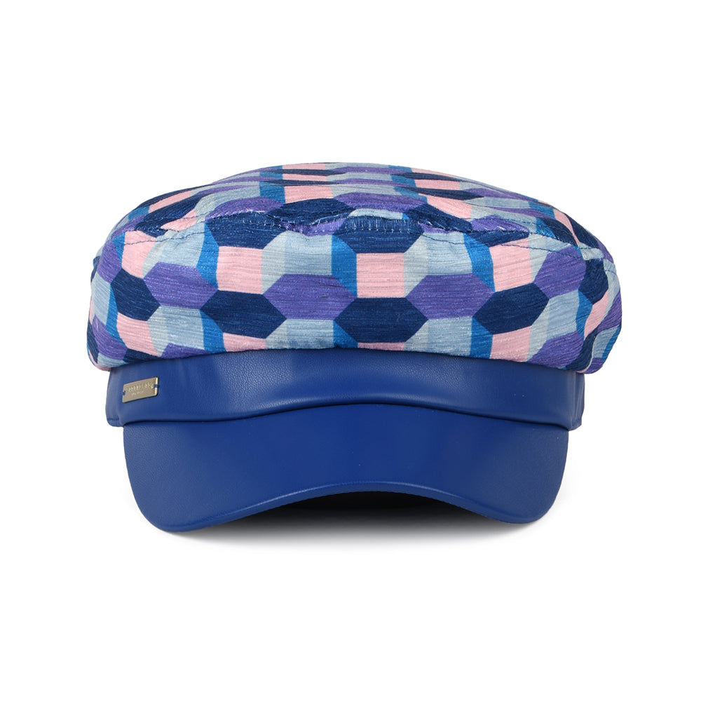 Gorra marinera de Seeberger - Violeta-Azul