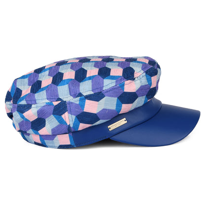 Gorra marinera de Seeberger - Violeta-Azul