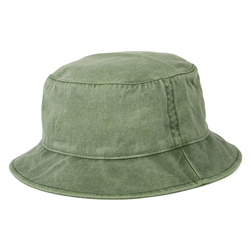 Sombrero de pescador de algodón Tinte pigmentado de Timberland - Verde Oliva