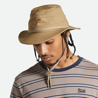 Sombrero Boonie plegable de Brixton - Kaki