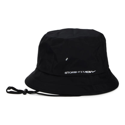 Sombrero de pescador Storm-FIT ADV Apex Impermeable de Nike Golf - Negro