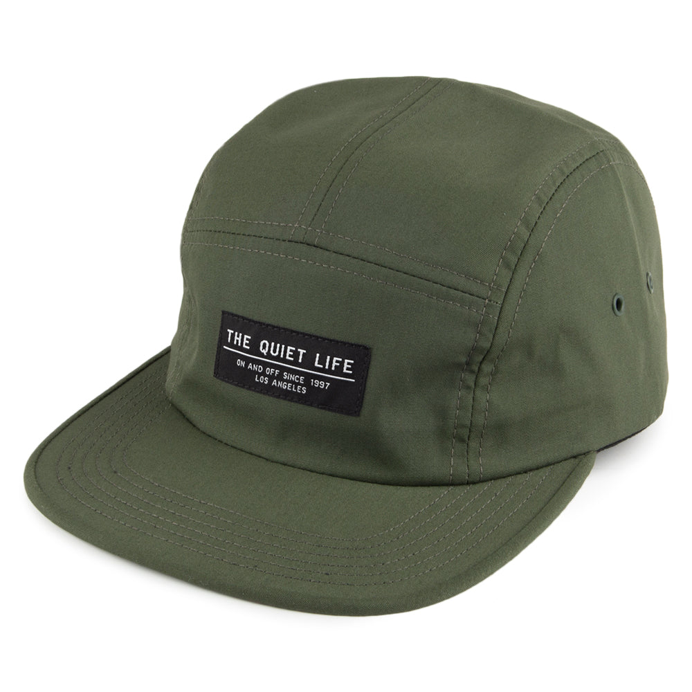 Gorra Foundation de 5 paneles de The Quiet Life - Oliva