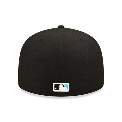 Gorra de béisbol 59FIFTY MLB On Field AC Perf Miami Marlins de New Era - Negro