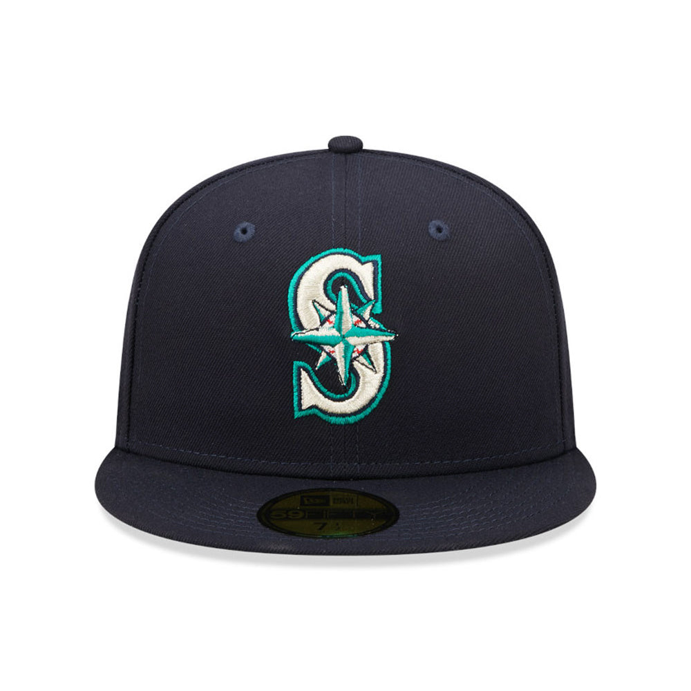 Gorra de béisbol 59FIFTY MLB On Field AC Perf Seattle Mariners de New Era - Azul Marino