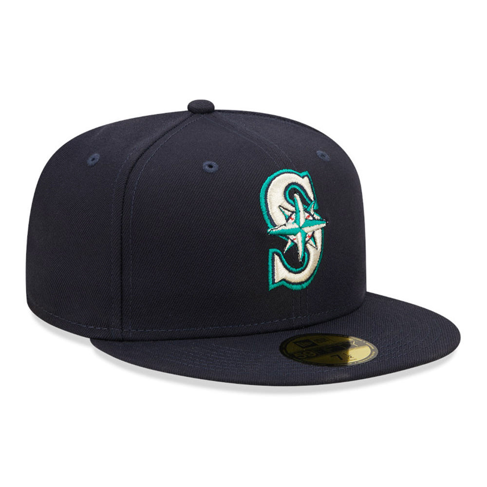 Gorra de béisbol 59FIFTY MLB On Field AC Perf Seattle Mariners de New Era - Azul Marino