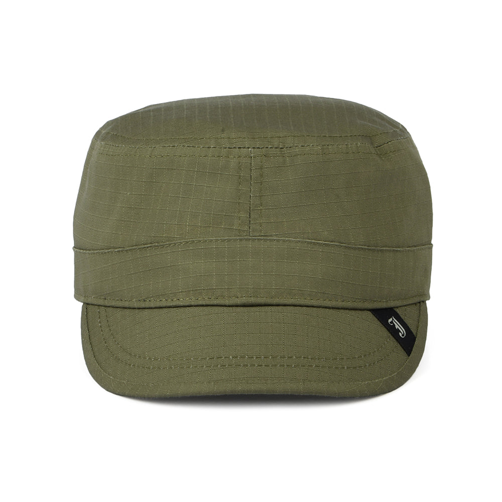 Gorra militar Cadet de Jaxon & James - Verde Oliva