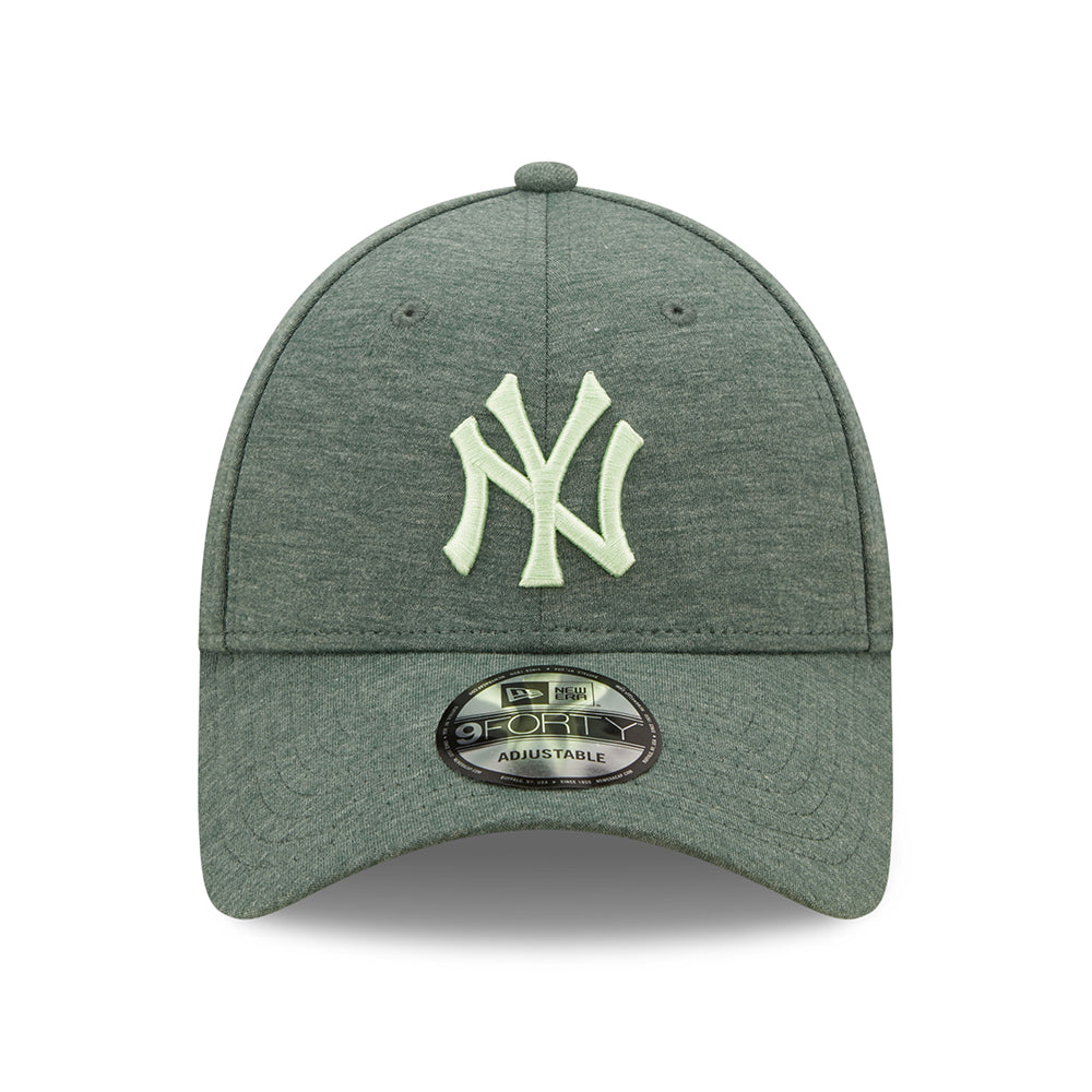 Gorra de béisbol 9FORTY MLB Jersey Essential New York Yankees de New Era - Verde Oliva-Verde Claro