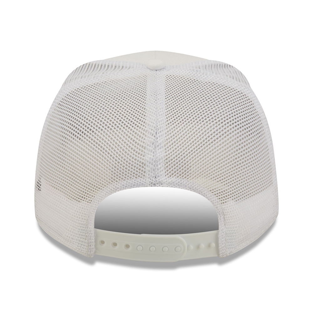 Gorra Trucker A-Frame Oval State Miami de New Era - Blanco