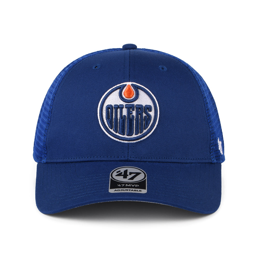 Gorra Trucker NHL Branson MVP Edmonton Oilers de 47 Brand - Azul Real