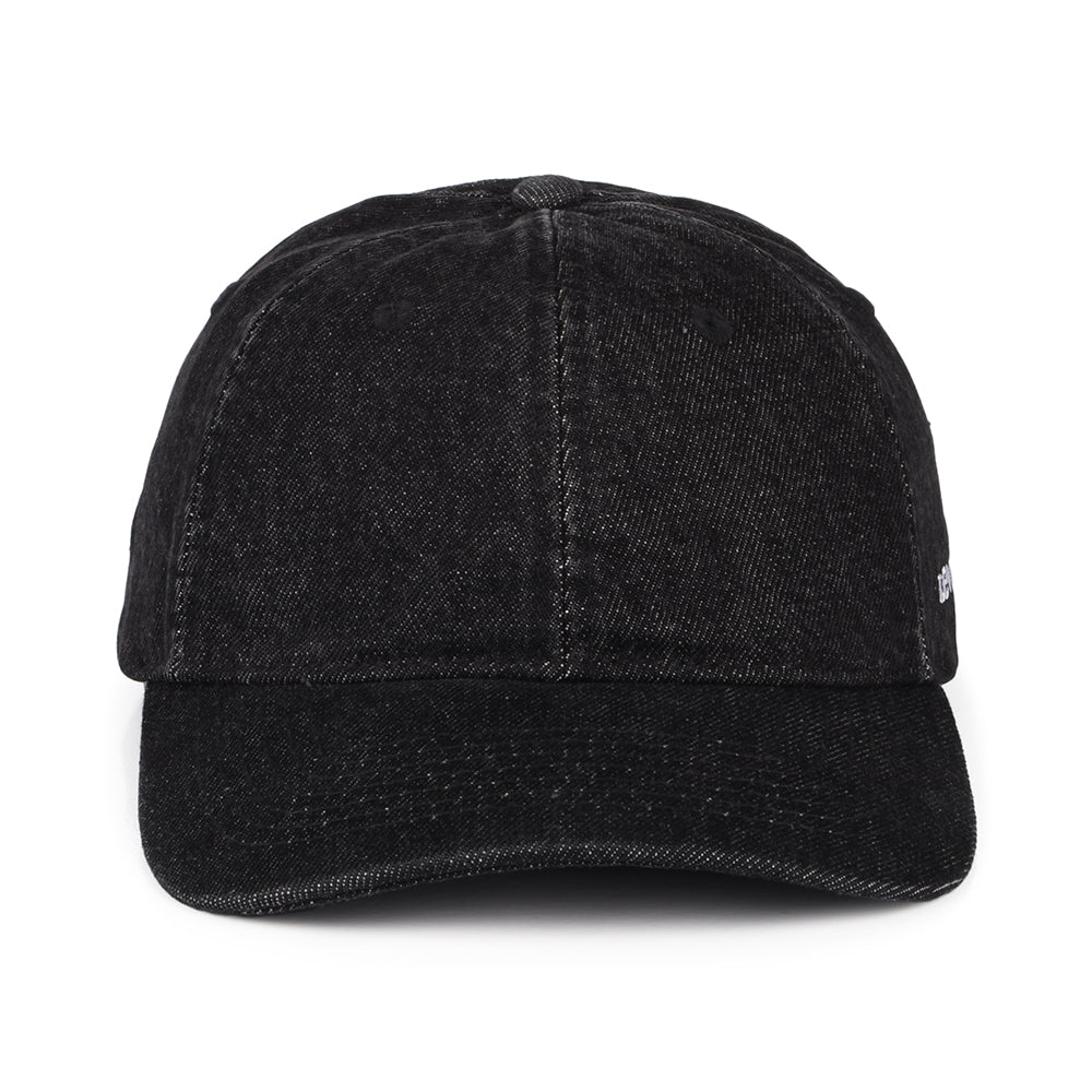 Gorra de béisbol Essential de tejido vaquero de Levi's - Negro