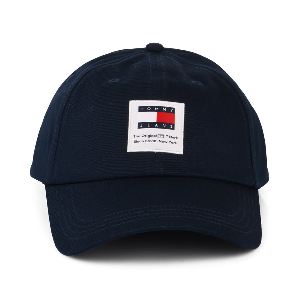 Gorra de béisbol TJM Modern Patch de algodón orgánico de Tommy Hilfiger - Azul Marino