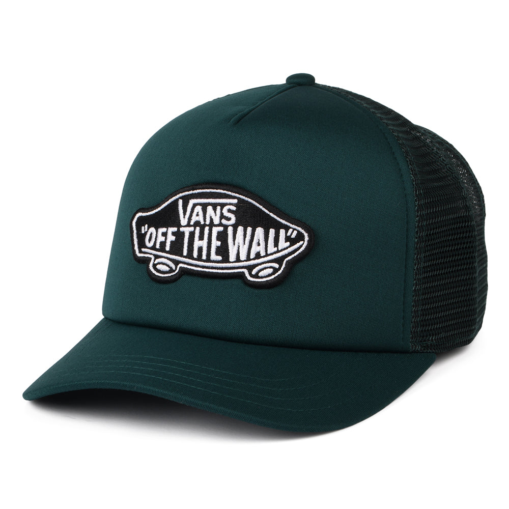 Gorra Trucker Classic Patch visera curvada de Vans - Verde Intenso