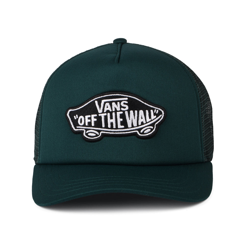 Gorra Trucker Classic Patch visera curvada de Vans - Verde Intenso