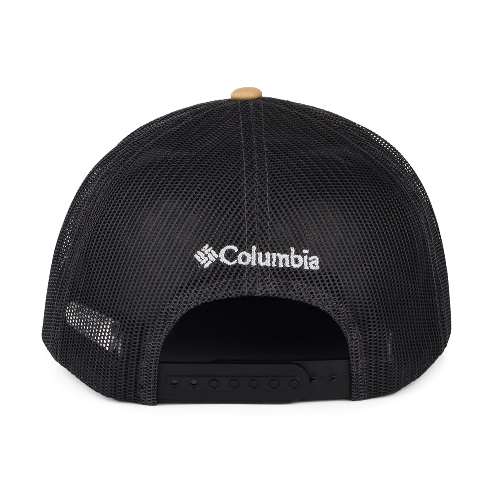 Gorra Trucker visera plana de Columbia - Piedra-Camel-Antracita