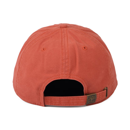 Gorra de béisbol Soundview de algodón de Timberland - Ocre