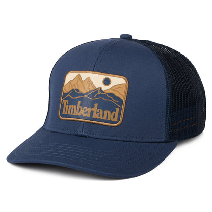 Gorra Trucker Mountain Line Patch de Timberland - Azul Oscuro