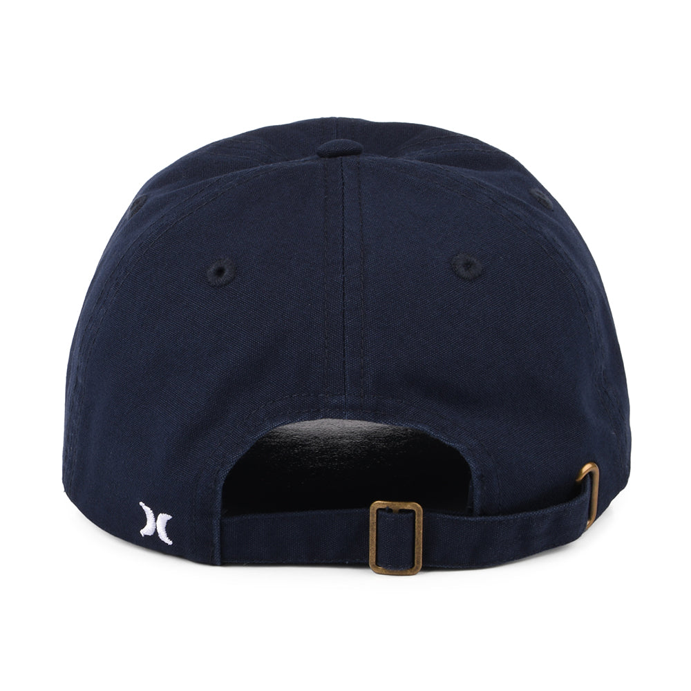 Gorra de béisbol monocromático de canvas de Hurley - Azul Marino