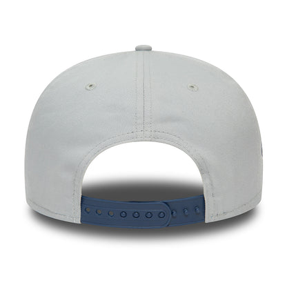 Gorra Snapback 9FIFTY New York Mets de New Era - Gris-Azul Marino