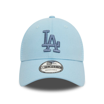 Gorra Trucker 9FORTY MLB Home Field L.A. Dodgers de New Era - Azul Ártico-Azul