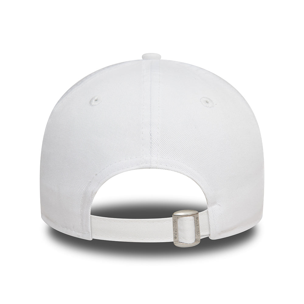 Gorra de béisbol 9TWENTY NBA White Crown Chicago Bulls de New Era - Blanco-Rojo