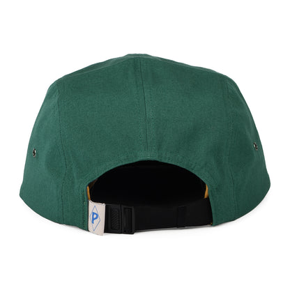 Gorra 5 paneles Gente de Agua Maclure de algodón orgánico de Patagonia - Verde-Mostaza