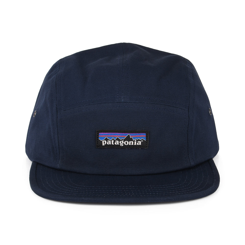 Gorra 5 paneles P-6 Label Maclure de algodón orgánico de Patagonia - Azul Marino