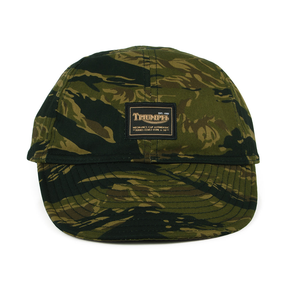 Gorra militar Grunt de sarga de algodón de Triumph Motorcycles - Camuflaje